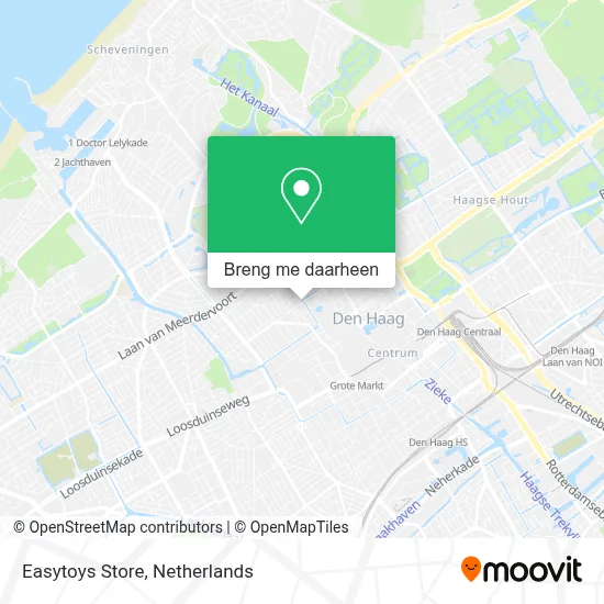 Easytoys Store kaart