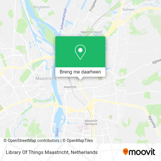 Library Of Things Maastricht kaart