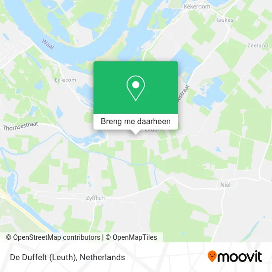 De Duffelt (Leuth) kaart
