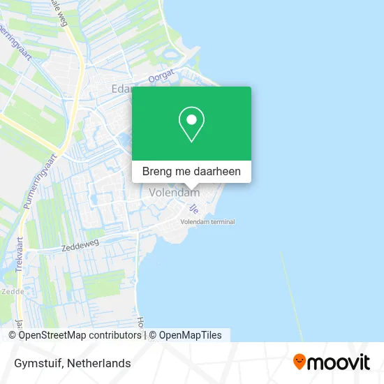 Gymstuif kaart
