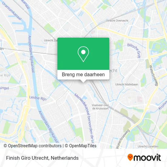 Finish Giro Utrecht kaart