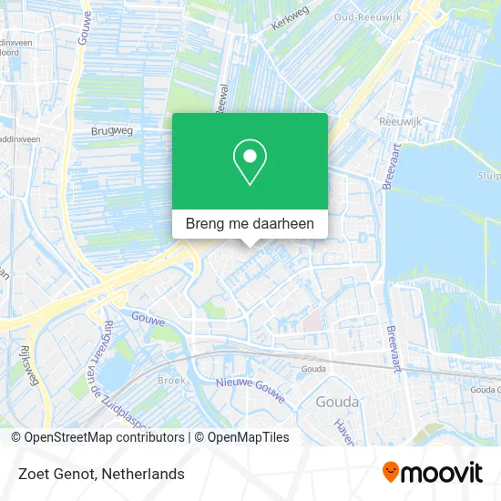 Zoet Genot kaart