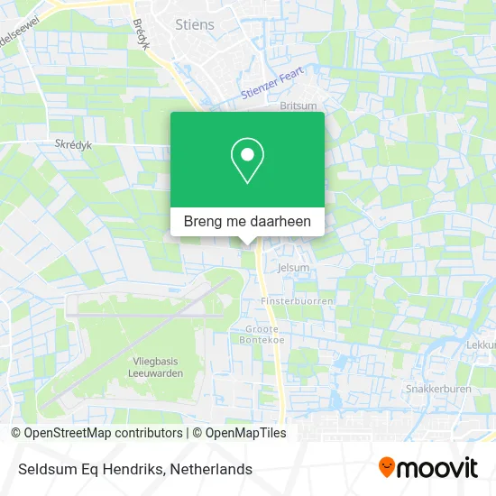 Seldsum Eq Hendriks kaart