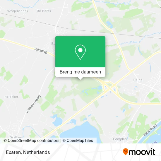Exaten kaart