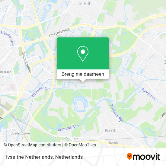 Ivsa the Netherlands kaart
