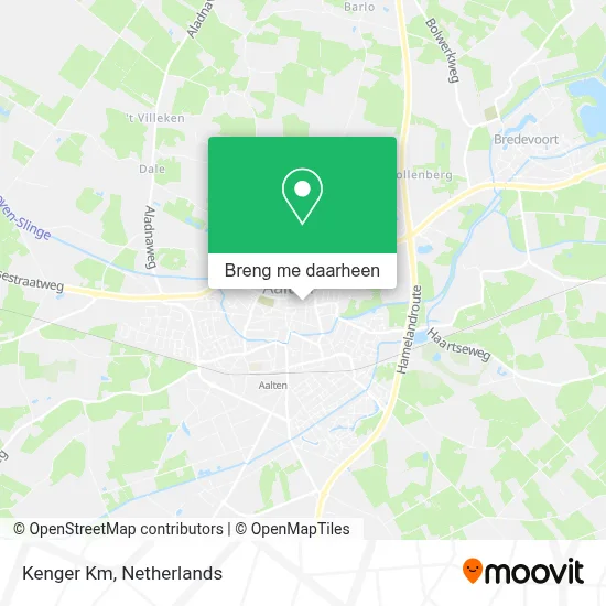 Kenger Km kaart