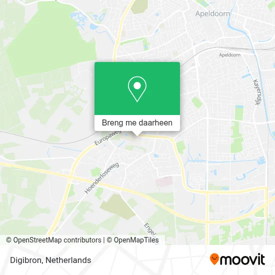 Digibron kaart