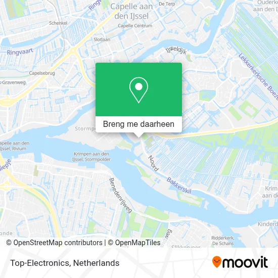 Top-Electronics kaart