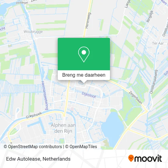 Edw Autolease kaart