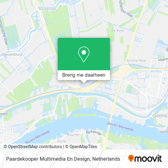 Paardekooper Multimedia En Design kaart