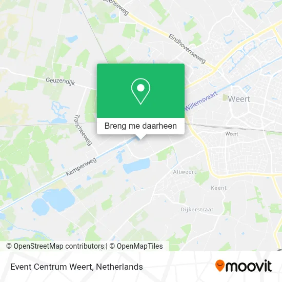 Event Centrum Weert kaart