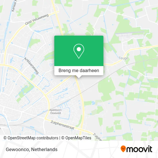 Gewoonco kaart