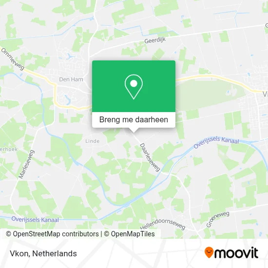 Vkon kaart