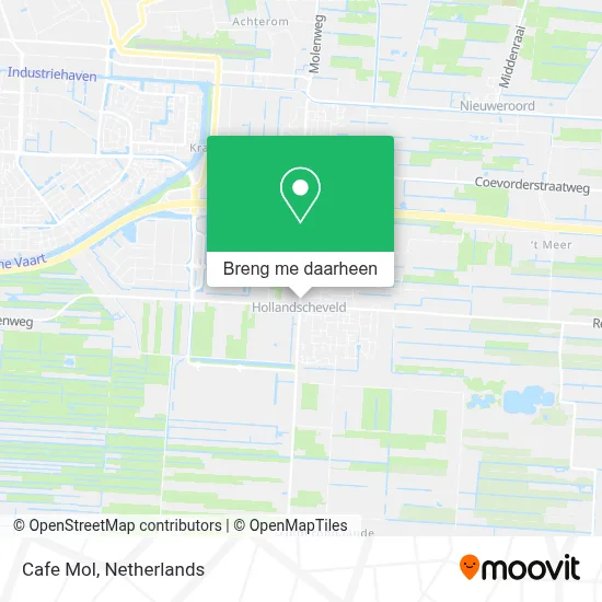 Cafe Mol kaart
