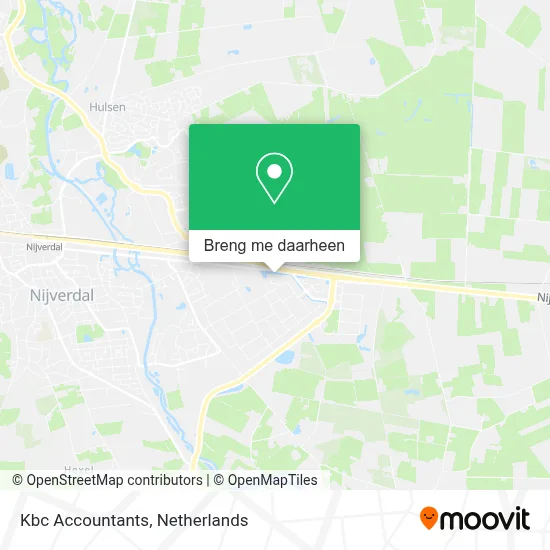 Kbc Accountants kaart