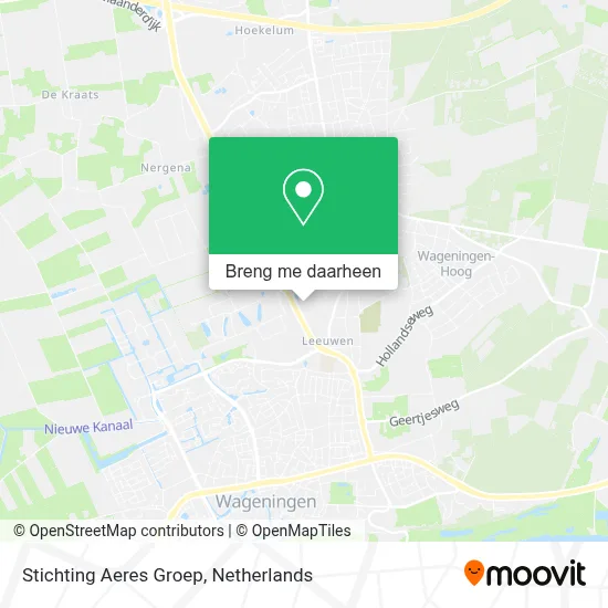 Stichting Aeres Groep kaart