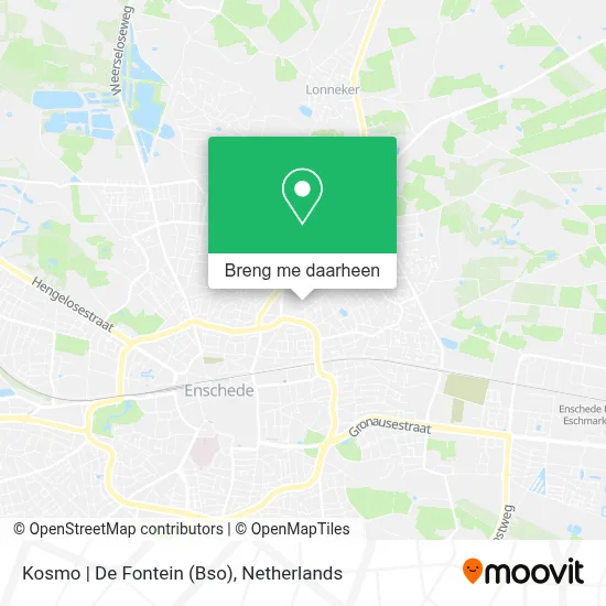 Kosmo | De Fontein (Bso) kaart
