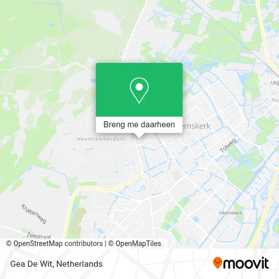Gea De Wit kaart