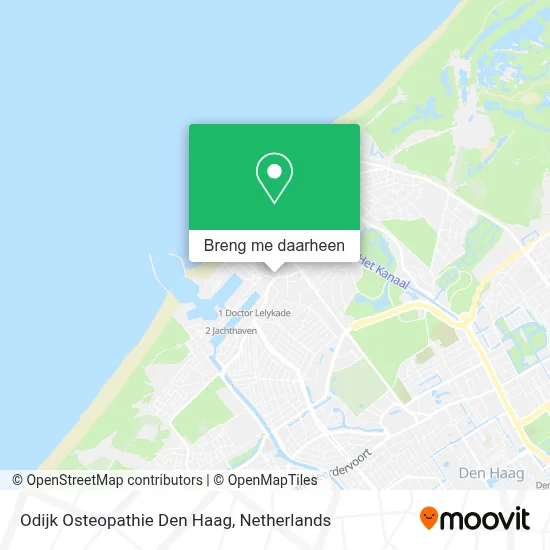 Odijk Osteopathie Den Haag kaart