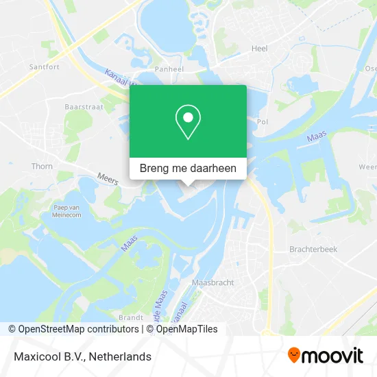 Maxicool B.V. kaart