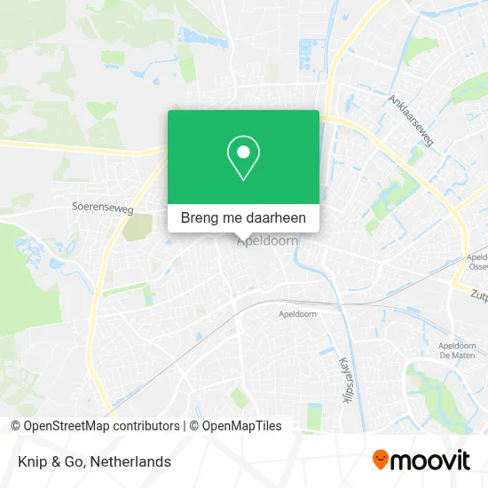 Knip & Go kaart