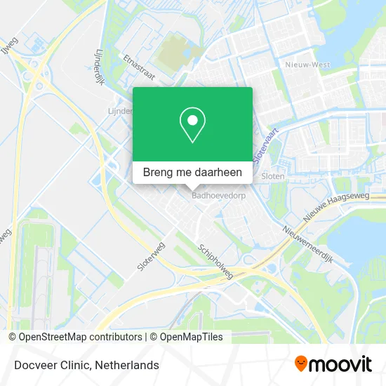 Docveer Clinic kaart