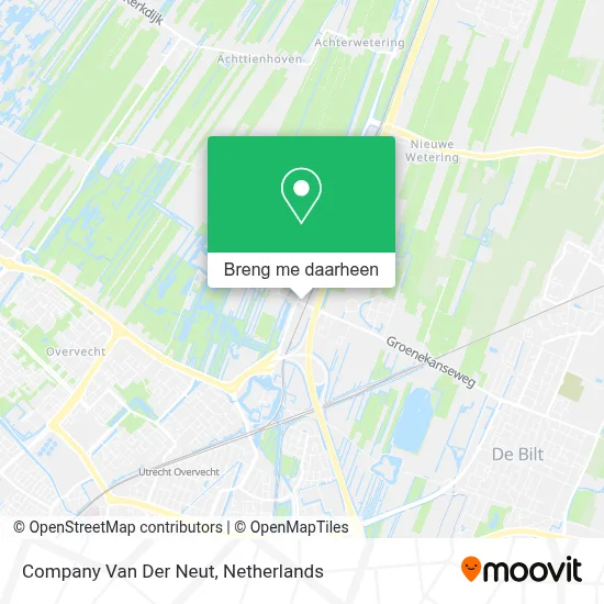 Company Van Der Neut kaart