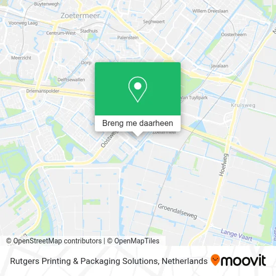Rutgers Printing & Packaging Solutions kaart