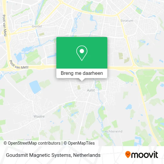 Goudsmit Magnetic Systems kaart