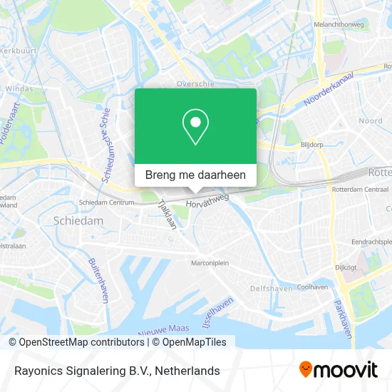 Rayonics Signalering B.V. kaart