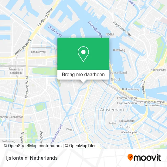 Ijsfontein kaart