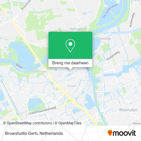 Browstudio Gerti kaart