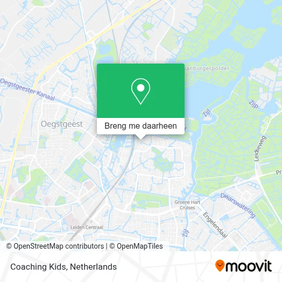 Coaching Kids kaart