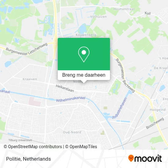 Politie kaart