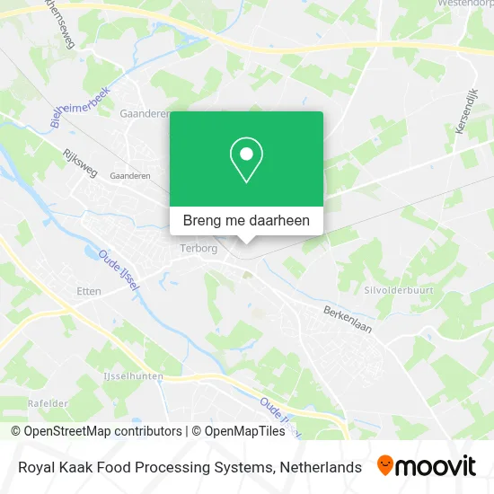 Royal Kaak Food Processing Systems kaart