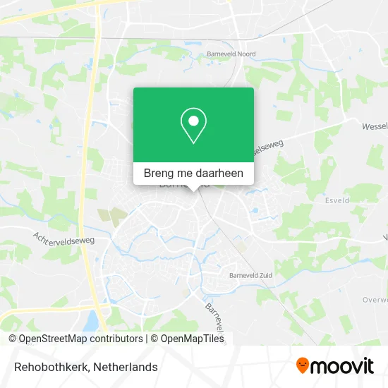 Rehobothkerk kaart