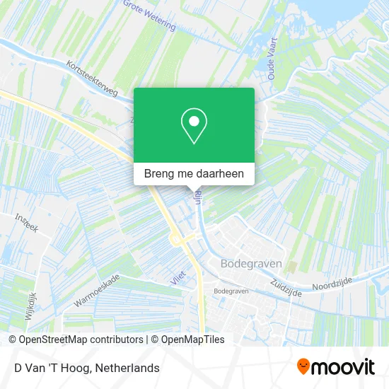 D Van 'T Hoog kaart