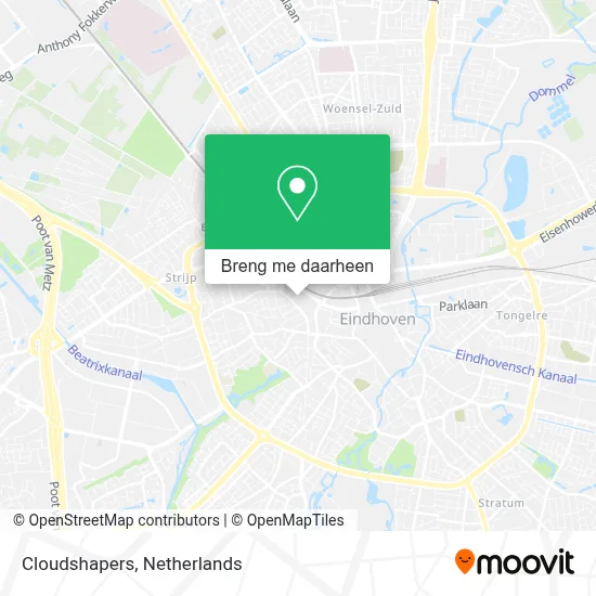 Cloudshapers kaart