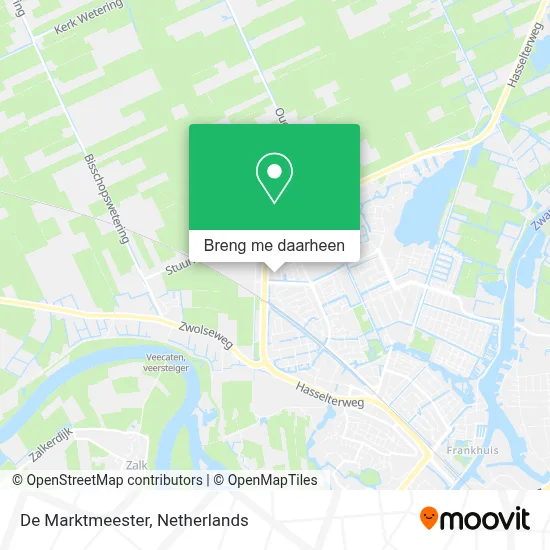 De Marktmeester kaart