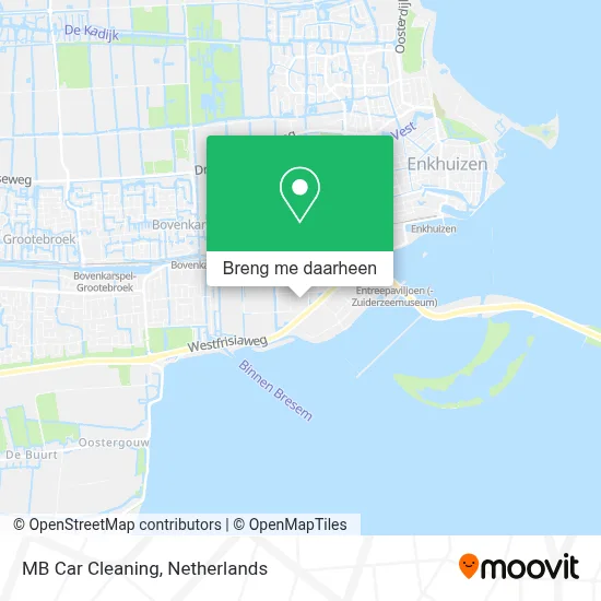 MB Car Cleaning kaart