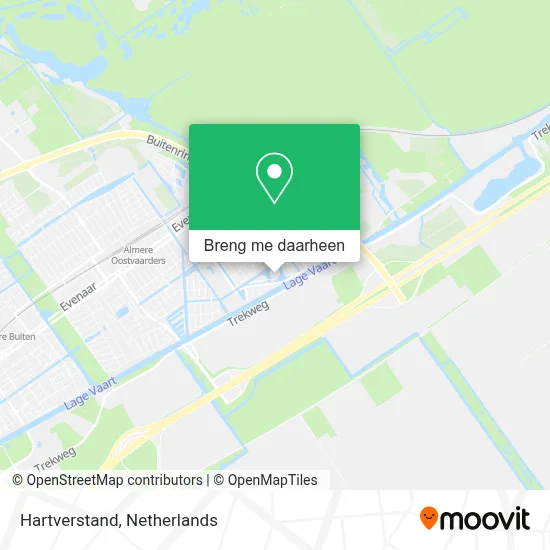Hartverstand kaart