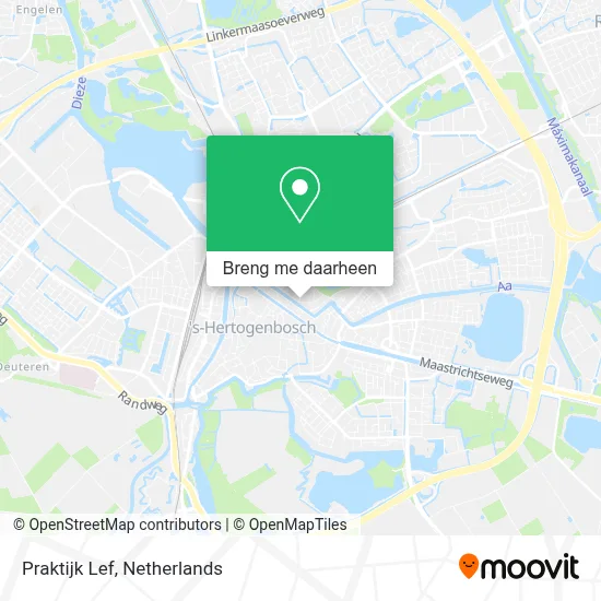 Praktijk Lef kaart