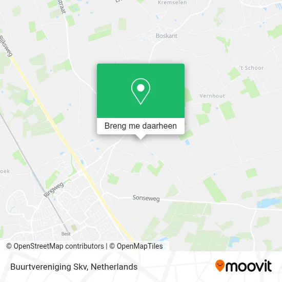 Buurtvereniging Skv kaart