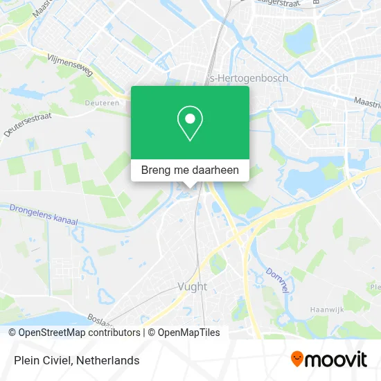 Plein Civiel kaart