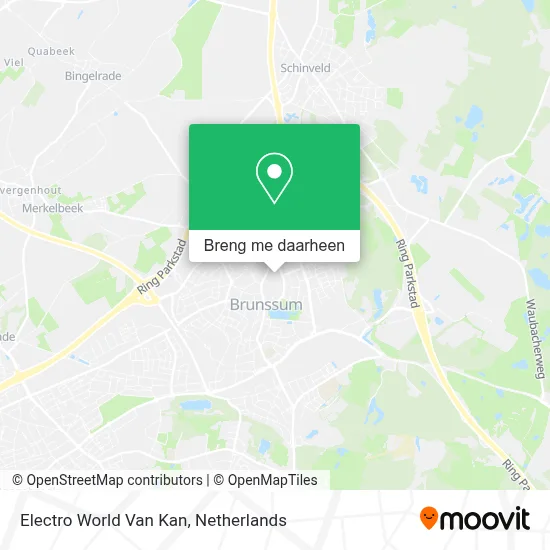 Electro World Van Kan kaart