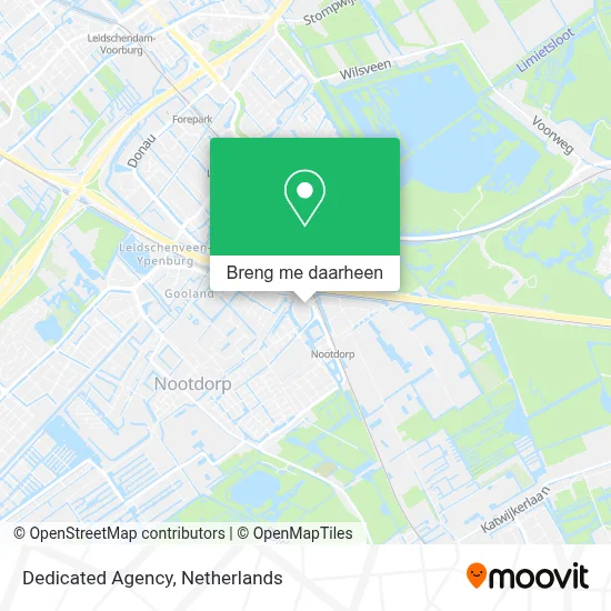 Dedicated Agency kaart