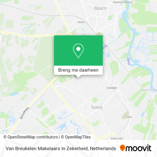 Van Breukelen Makelaars In Zekerheid kaart