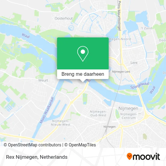 Rex Nijmegen kaart