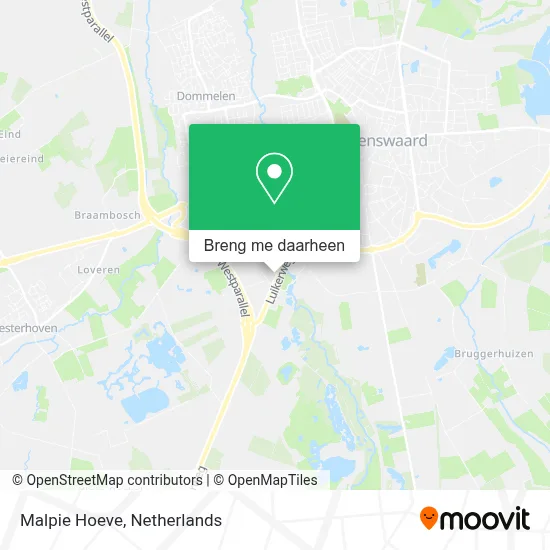 Malpie Hoeve kaart