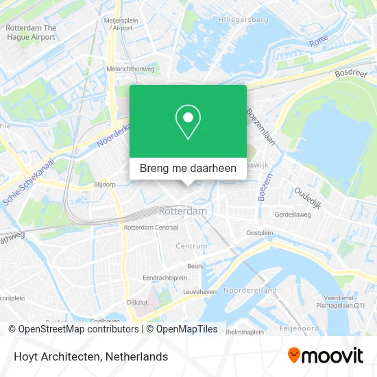 Hoyt Architecten kaart